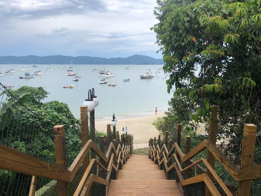Jurere Cobertura 400M Do Mar Vista Linda Apartment Florianopolis Ngoại thất bức ảnh