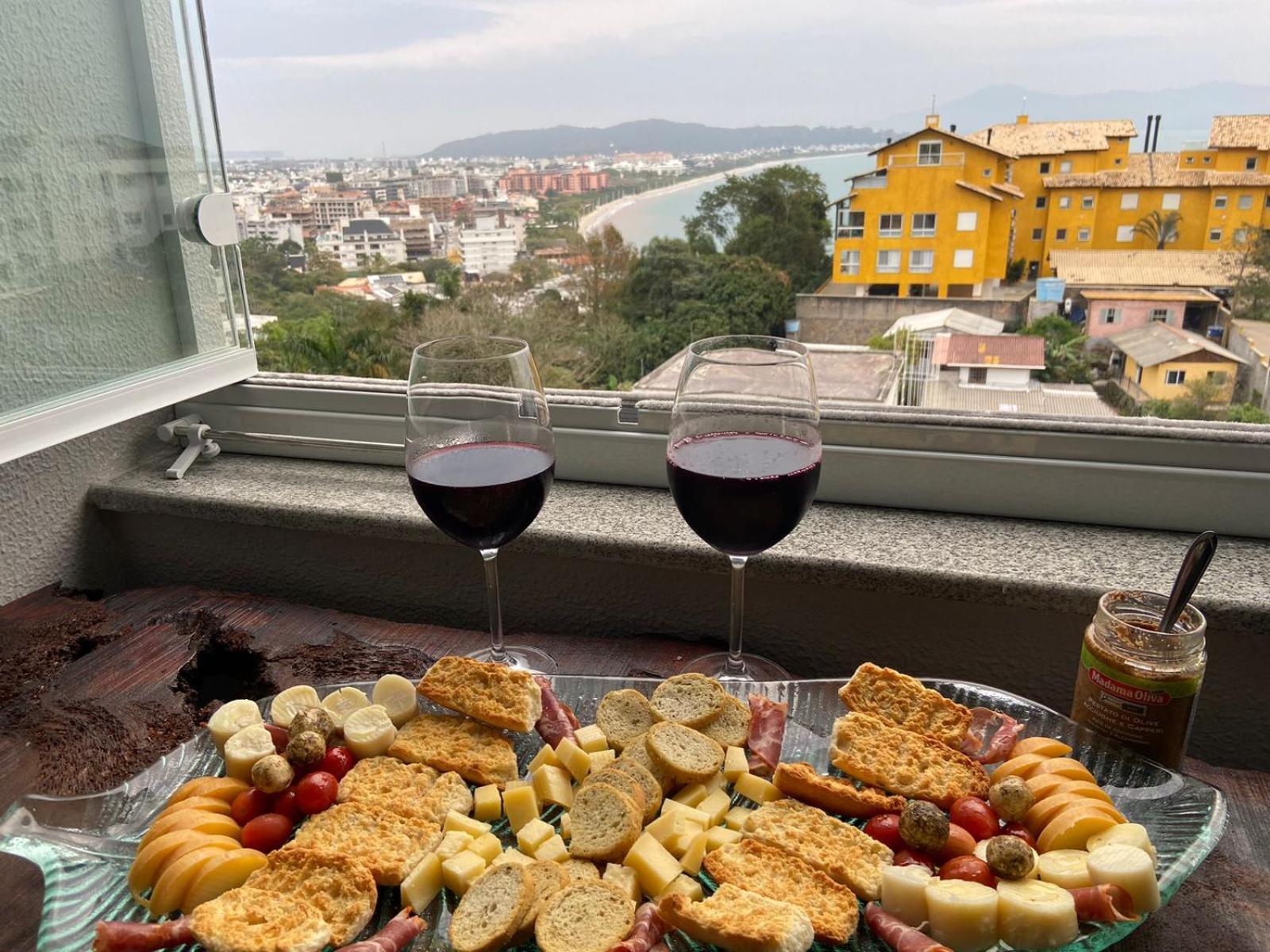 Jurere Cobertura 400M Do Mar Vista Linda Apartment Florianopolis Ngoại thất bức ảnh