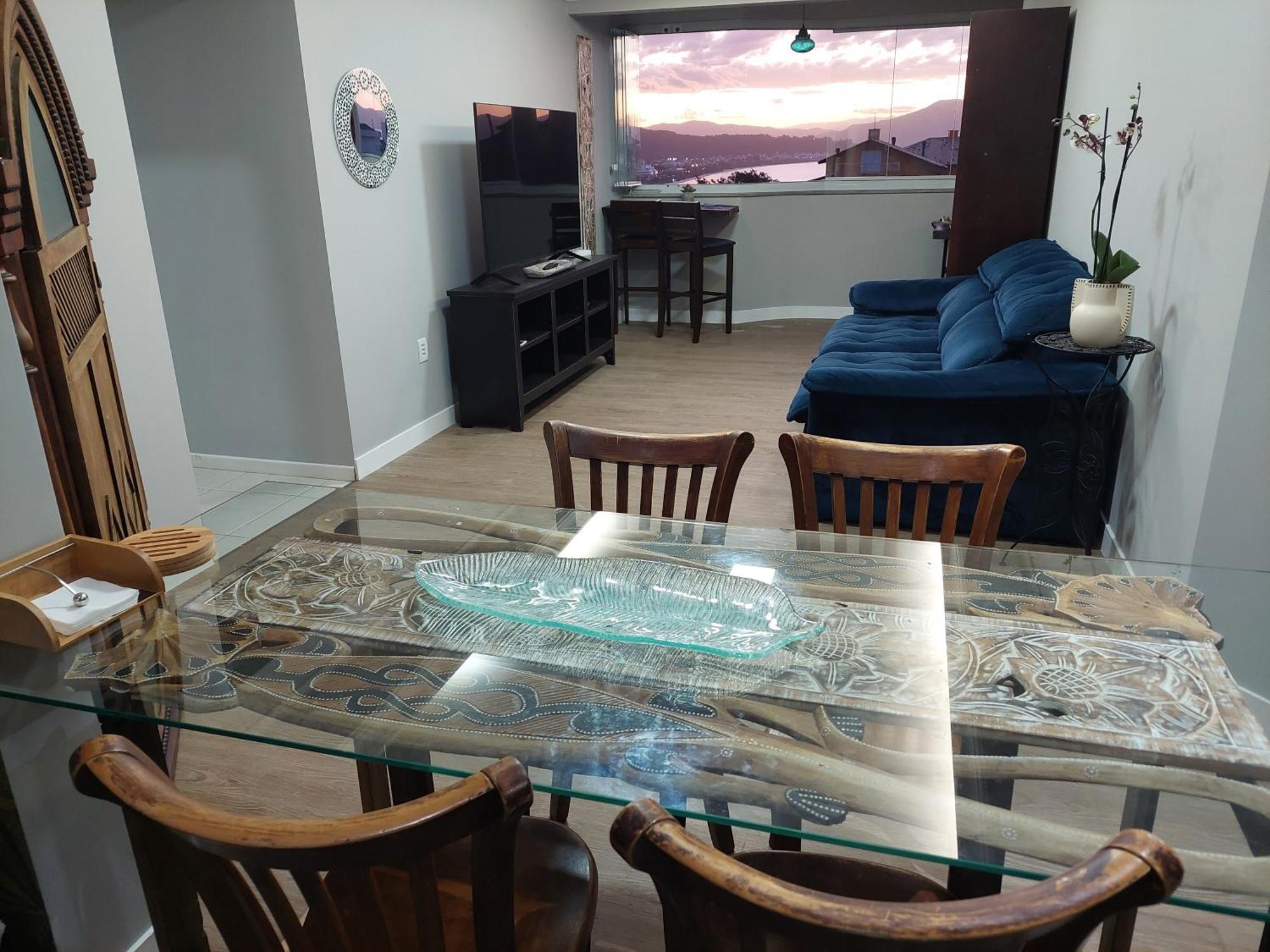 Jurere Cobertura 400M Do Mar Vista Linda Apartment Florianopolis Ngoại thất bức ảnh