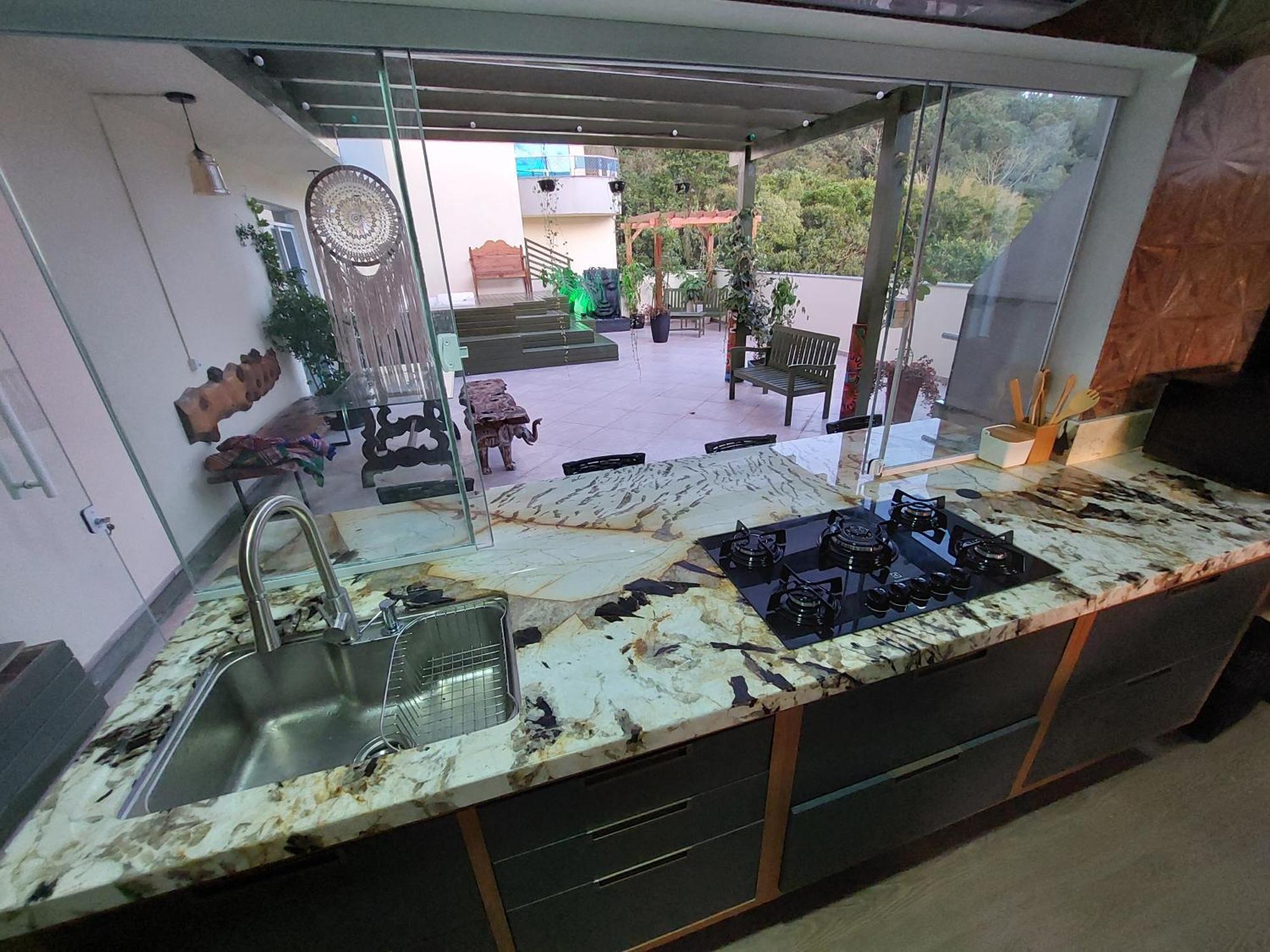 Jurere Cobertura 400M Do Mar Vista Linda Apartment Florianopolis Ngoại thất bức ảnh