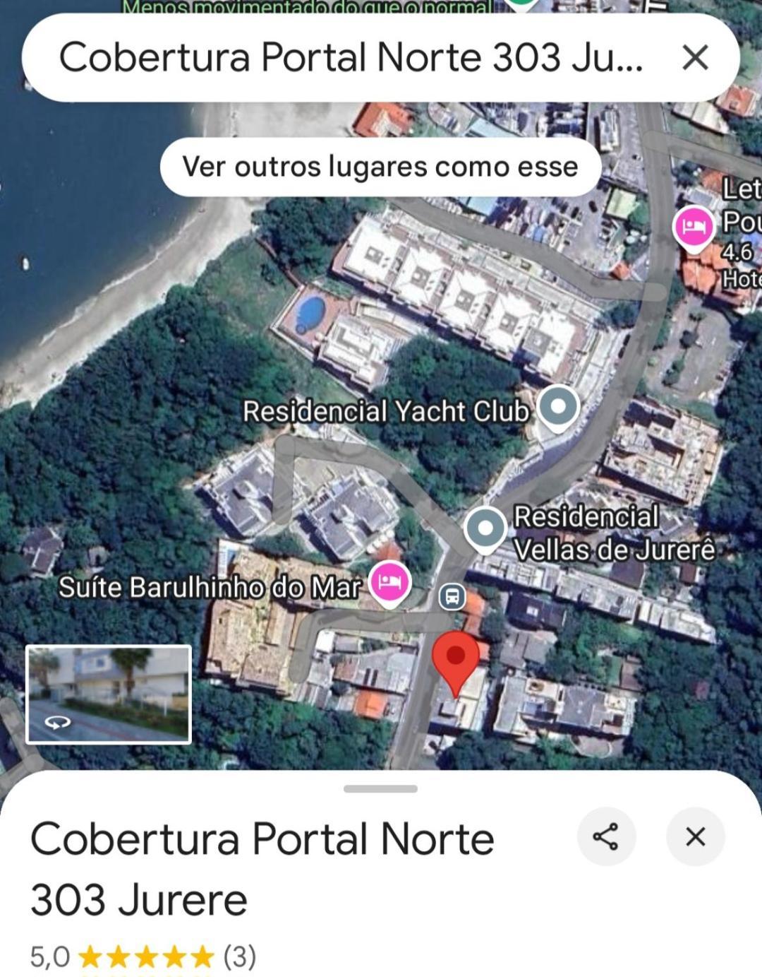 Jurere Cobertura 400M Do Mar Vista Linda Apartment Florianopolis Ngoại thất bức ảnh